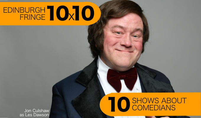 Ten Edinburgh theatre shows about comedians | Real and fictional