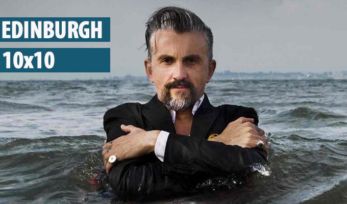 Edinburgh 10x10: 5. Get in the sea! | 10 comedians who have been photographed in a body of water