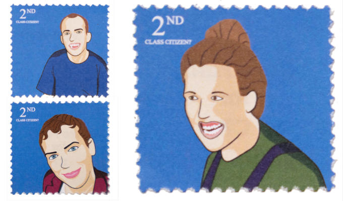 Stamp out this unfairness! | Comedians feature on fake stamps for charity campaign