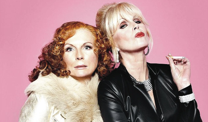 Jennifer Saunders and Joanna Lumley film a travelogue | ...with plenty of Bolly