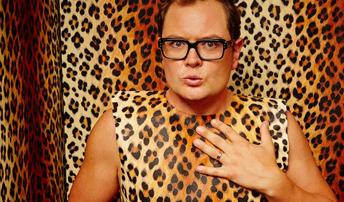Alan Carr goes to the dogs | Comic to present a daily C4 show from Crufts