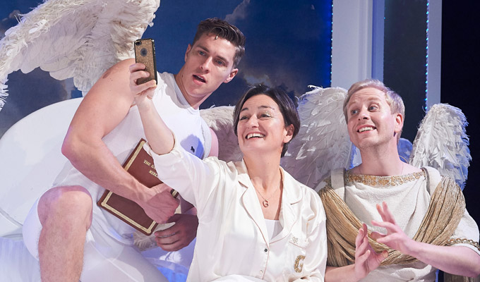 Act Of God, with Zoe Lyons | Theatre review by Steve Bennett at the Vaults, London