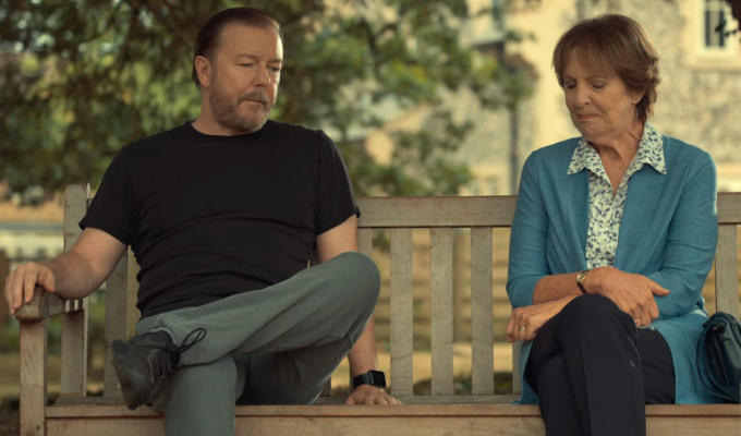 Netflix installs 'benches of hope' to promote After Life | 'Lasting legacy' to help people discuss mental health