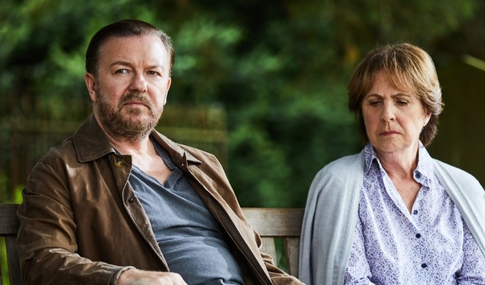Ricky Gervais plans After Life series 2 | 'I've a spring in my step'