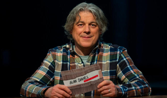 Alan Davies: As Yet Untitled to return for series seven | Eight more episodes coming to Dave next year