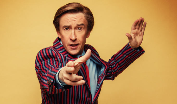 Amazon snaps up Alan Partridge’s Stratagem | Live show will be streamed on Prime Video this winter