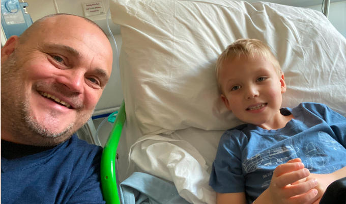 Charity award for Al Murray | Praise for his work seeking bone stem cell donors