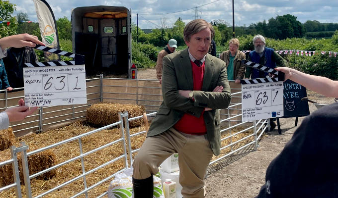 Filming starts on new Alan Partridge series | 'Possibly the first documentary to address the issue of mental wellness'
