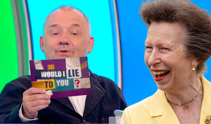 Revealed: Princess Anne's favourite comedy show | Royal shares her preferences as she hands Adam Hills his MBE