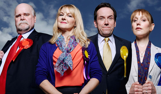 A very little bit of politics | BBC Two launches daily topical mini-show from Andy Hamilton and Guy Jenkin
