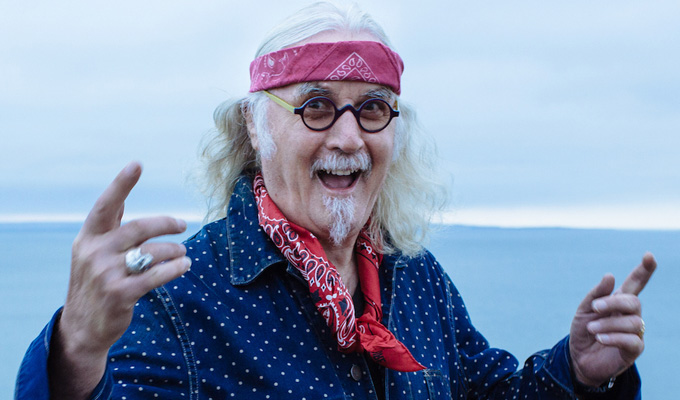 Win a Billy Connolly DVD | Tracks Across America, featuring a previously unseen episode