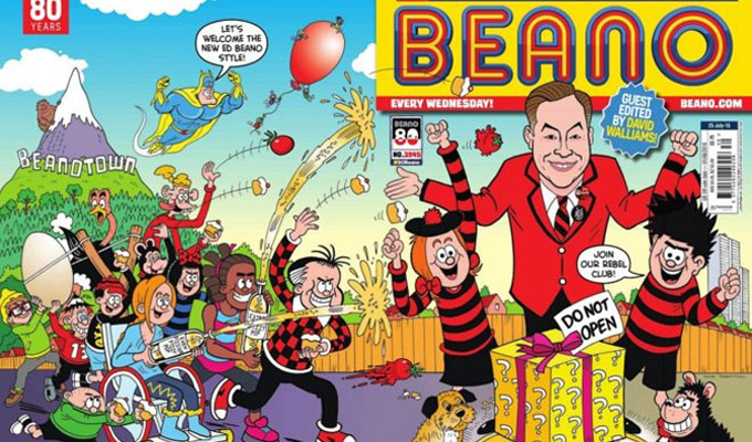 David Walliams guest edits The Beano | For its 80th anniversary