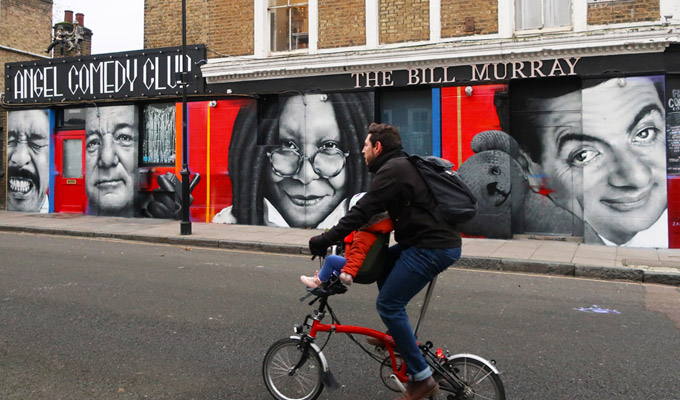 Off-the-wall comedians | Bill Murray pub gets a new mural
