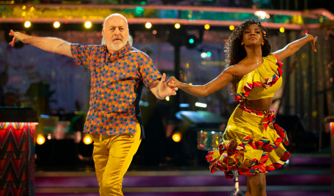 Three?! Bill Bailey stunned by miserly Strictly score | Comic makes his dancing debut