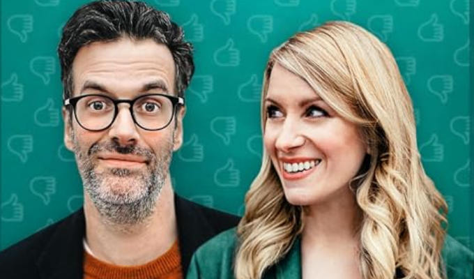 New podcast for Rachel Parris and Marcus Brigstocke | Reviewing their everyday lives