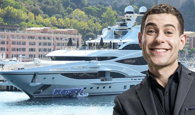 Lee Nelson comic pranks Sir Philip Green | Simon Brodkin targets his £100m superyacht