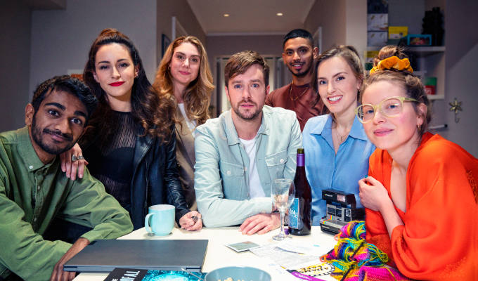 Comedians join Iain Stirling's ITV2 sitcom | First photo from Buffering