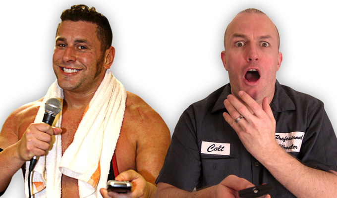  Brendon Burns and Colt Cabana Do Comedy and Commentary to Bad Wrestling Matches!
