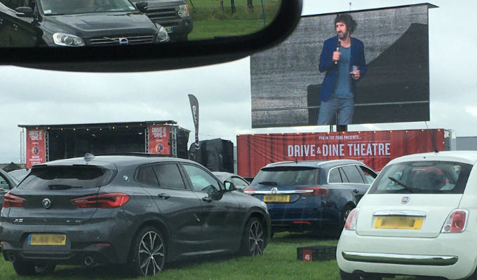 Mark Watson's Carpool Comedy | Gig review by Steve Bennett at Bath Racecourse
