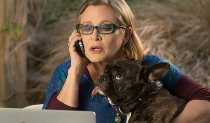 Carrie Fisher up for an Emmy | Posthumous honour for her role in Catastrophe