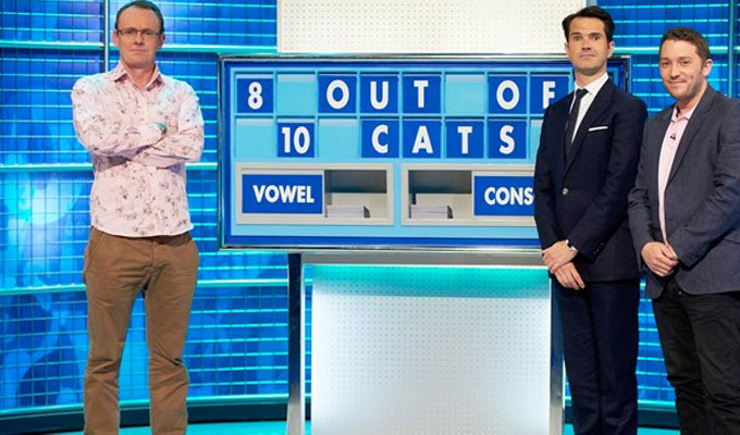 8 Out Of 10 Cats get another nine lives | ...well, episodes. Plus more Countdown specials