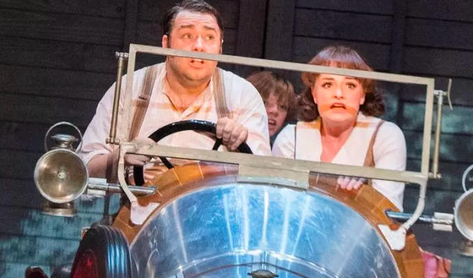 Jason Manford has a Chitty Chitty Bang Bang in his garden | Comedian's 'most treasured possession'