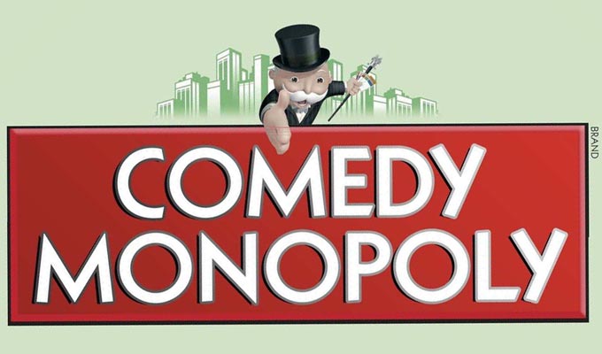 It's comedy Monopoly! | Board game redesigned around puns on comics' names