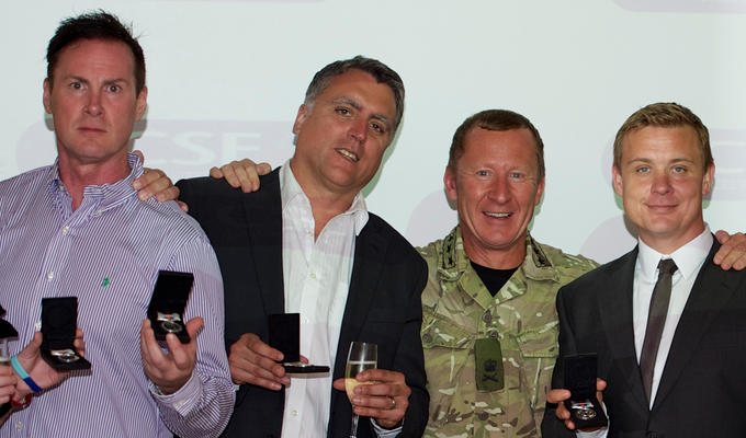 Medals for comedy | Stand-ups honoured for entertaining troops