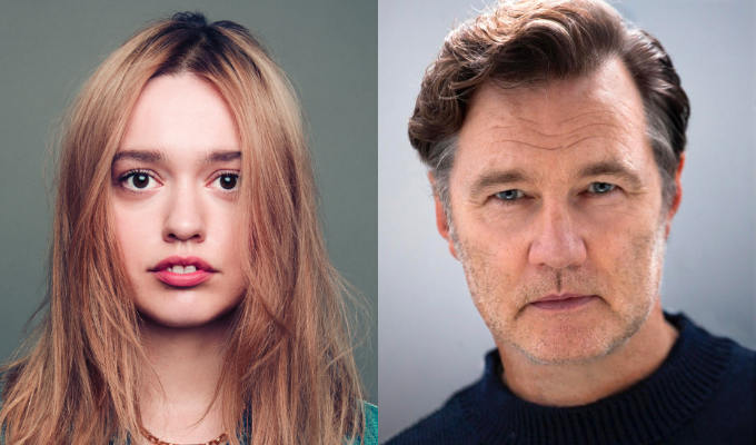 Aimee Lou Wood and David Morrissey filming new comedy Daddy Issues | Written by Danielle Ward for BBC Three