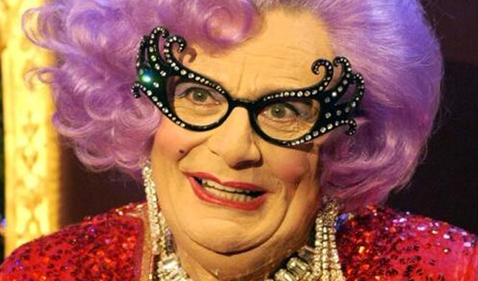 Dame Edna makes a TV comeback | BBC One orders a one-off special set on her 'luxury yacht'