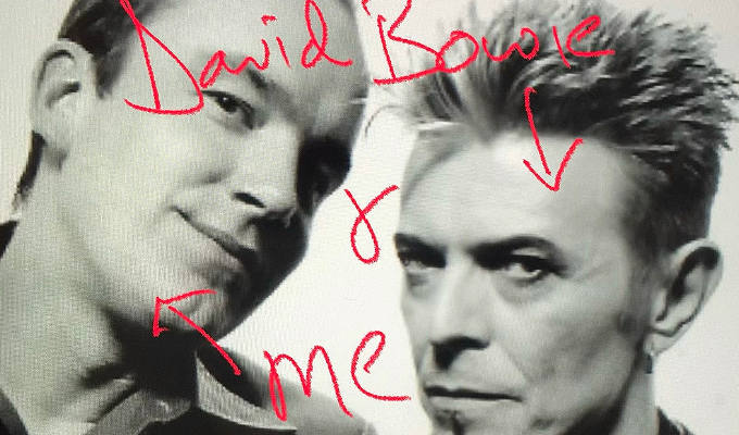  Jack Docherty in David Bowie and Me: Parallel Lives