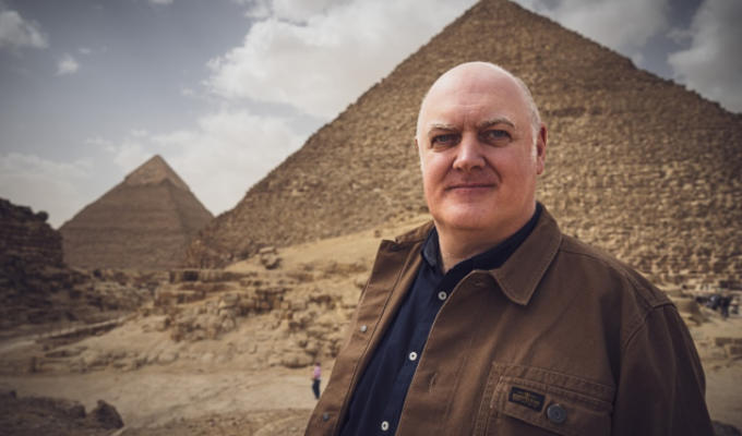Forget stupid theories: pyramids are stones on top of other stones | Dara O Briain on his new Channel 5 show about the Egyptian tombs