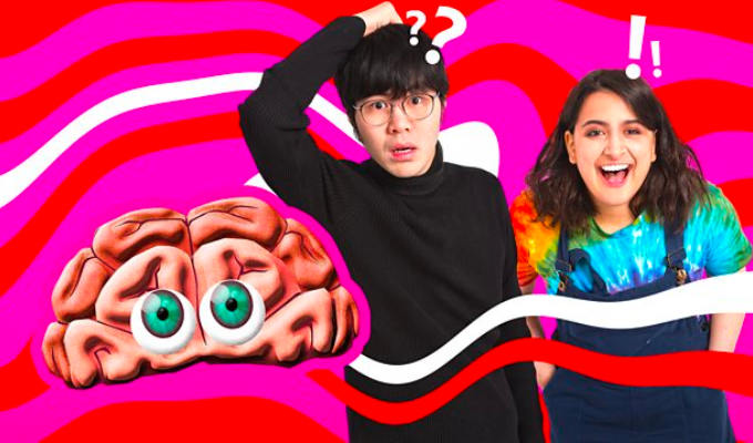 Comics front new BBC kids' science show | Ken Cheng and Leila Navabi star in Don’t Blame Me, Blame My Brain
