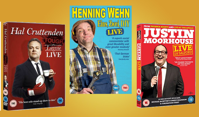 Win three of the best | Stand-up DVDs up for grabs