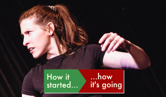 Eden Sher: How it started, how it's going | Visiting American comic gives us a status report on her first Fringe