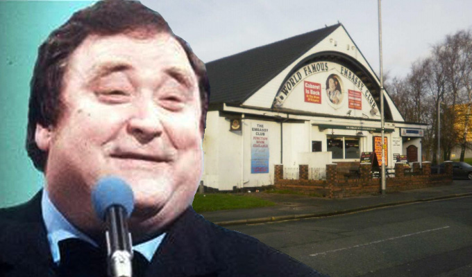 For sale: Bernard Manning's Embassy Club | But it could close as a venue