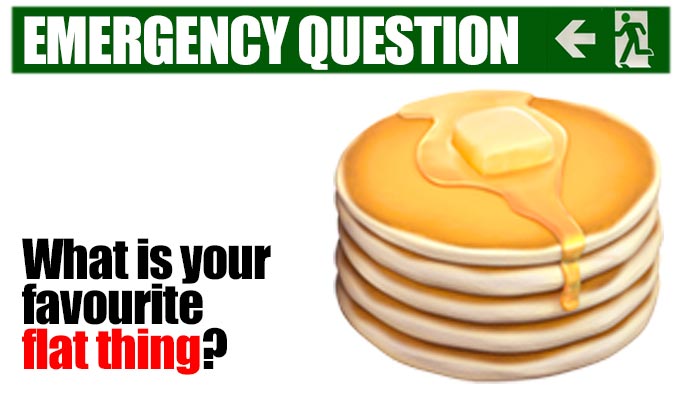 What is your favourite flat thing? | The last of Richard Herring's Emergency Questions