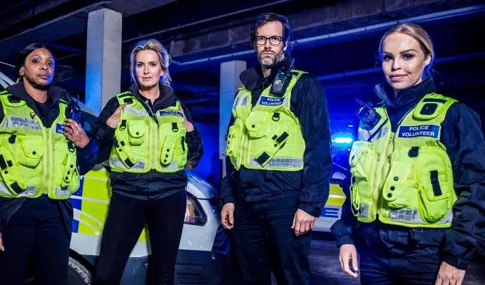 Marcus Brigstocke joins the police | ...for a new Channel 4 reality series