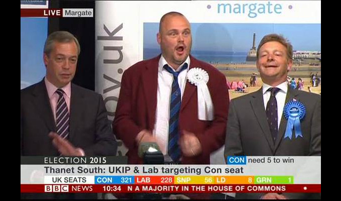 Voters tell Al Murray: You're barred | Just 318 votes in South Thanet