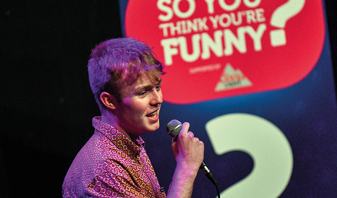Finlay Christie wins So You Think You're Funny? | Edinburgh new act hunt in its 32nd year