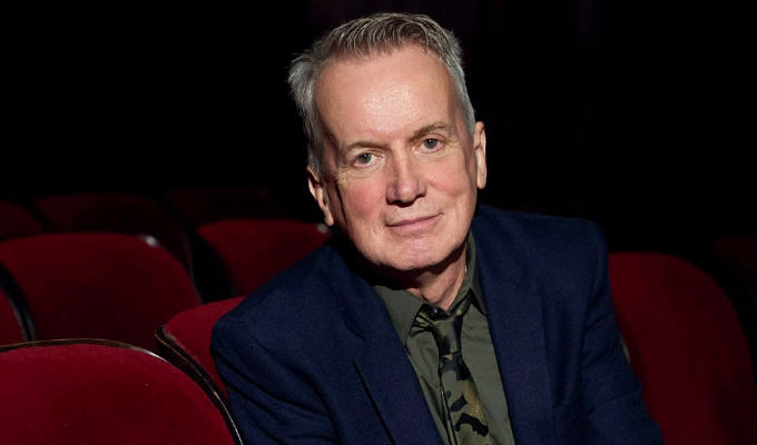 Frank Skinner awarded the MBE | 'I thought it might have been an administrative error'.