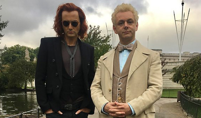 Very Good Omens | Michael Sheen and David Tennant show named comedy of the year