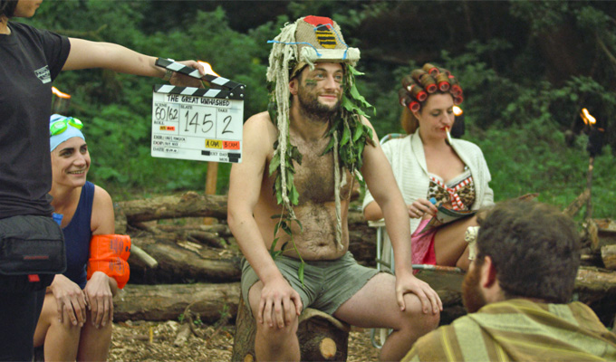 Comics star in new 'hippy' movie | Filming just completed in Wales