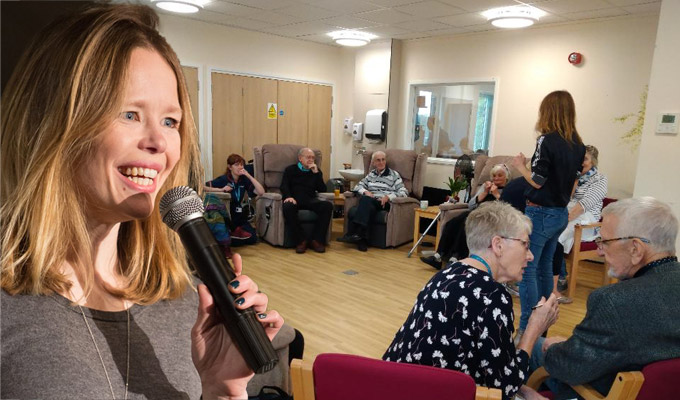 What's it like to perform comedy in a hospice? | Toni Kent on an unusual daytime gig