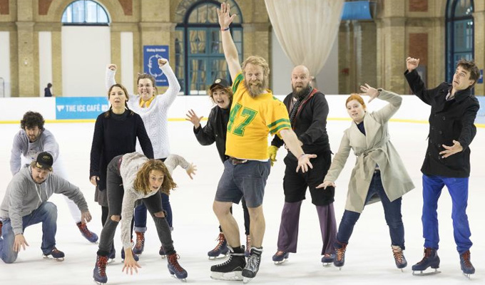 See comedians - on ice! | Exclusive gallery and video from The Battle for Icetopia