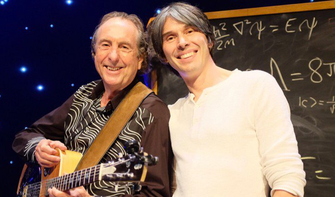 Eric Idle and Brian Cox to explain the universe | With Noel Fielding and Robin Ince