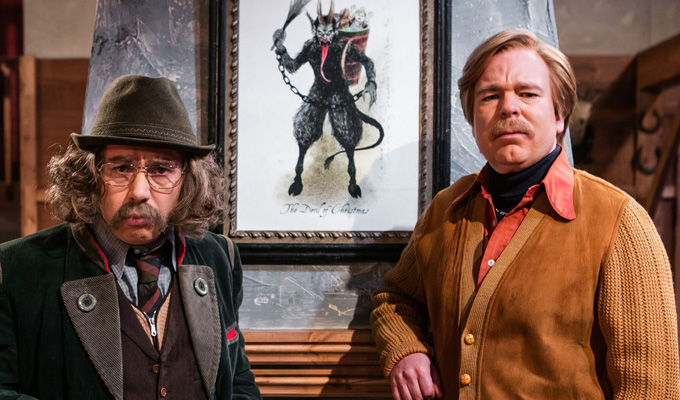 Take a peek inside No 9 | New pictures from the Christmas episode