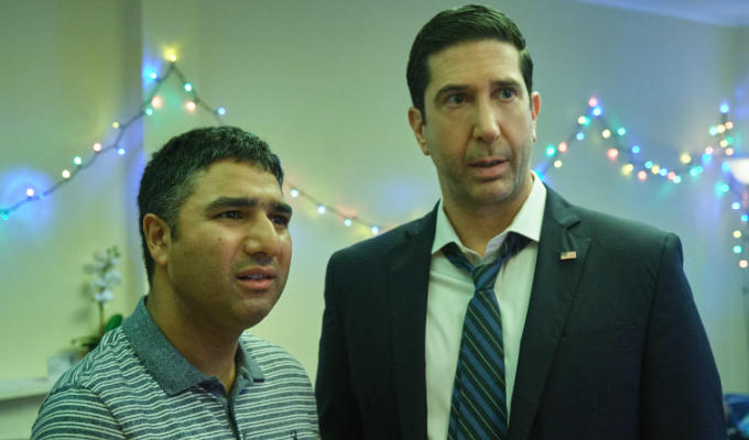 Doing these  sexist, racist, homophobic jokes is cathartic... | David Schwimmer and Nick Mohammed on the return of Intelligence