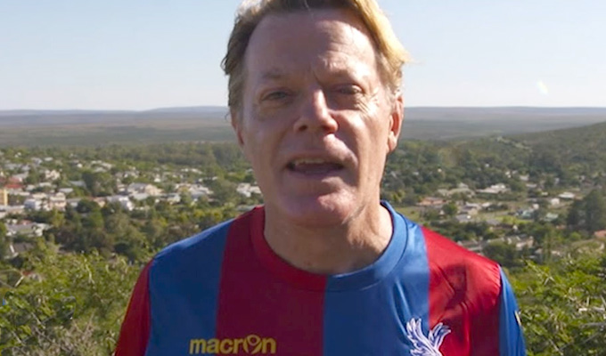 Eddie Izzard: My homophobic abuse at FA Cup Final | Crystal Palace fan called him 'a disgrace'