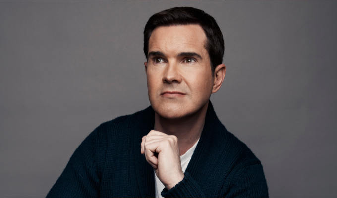 Jimmy Carr has a heckler thrown out | Watch the footage
